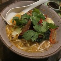 Red Curry Ramen  at Chi in Vancouver