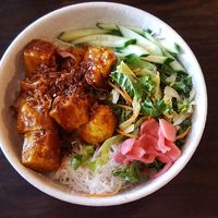 Chi's tofu bowl at Chi in Vancouver