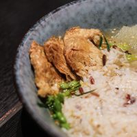 果皮冬瓜夜香花素鴨湯飯 at Cafe Imagine in Kowloon