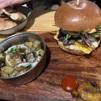 Vegan Burger  at La Cantine de Sam in Paris