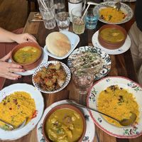 Table  at La Cantine de Sam in Paris