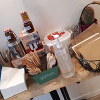 Click and collect eco waste at La Cantine de Sam in Paris