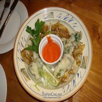 vegetable tempura at Zilli Green  in London