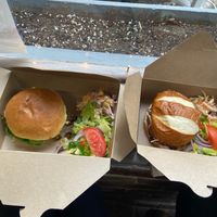 Sat eating on the window cill to shelter from the rain at Plant & Planet in Castleton