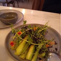 Asparagus at Senhor Uva in Lisbon