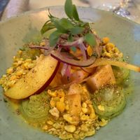 Vegan ceviche   at Senhor Uva in Lisbon