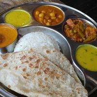 Tali plate at Hodu Hakatna - Little India in Beer Sheva