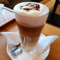 Soy Latte Macchiato at Alpendorf Aktivhotel in St Johann Im Pongau
