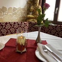Cosy restaurant   at Taj Mahal in Noerdlingen