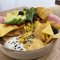 Tom Yuk Nachos with Avocado & sour cream   at The Park by Years in Kowloon
