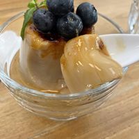 Creme brûlée with rum - good taste (didn’t have caramelised hardened layer on top)  at The Park by Years in Kowloon