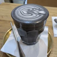 Black Sesame Latte at The Park by Years in Kowloon