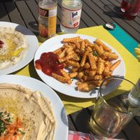 fries at Meet and Eat in Beeskow