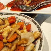 Vegan dishes at De Yuan in Liege