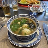 Soupe wonton  at De Yuan in Liege