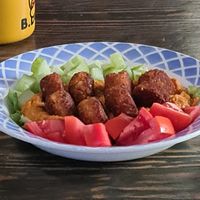 Falafel at Freeduchio in Batumi