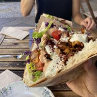 Tasty AF Kebab   at Vamos Veganos in Berlin