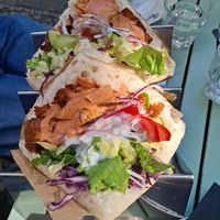 Döner at Vamos Veganos in Berlin