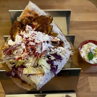 …with optional add-ons!  at Vamos Veganos in Berlin