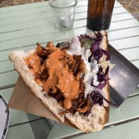 vegan diner  at Vamos Veganos in Berlin