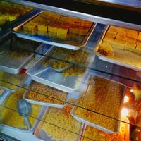 Some food on display.  at Milan Restaurant in Sohar