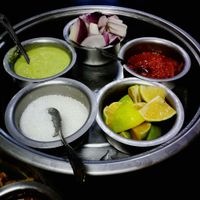 This was part of a greater thali.  at Milan Restaurant in Sohar