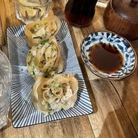 Gyozas at Neko Ramen in Paris