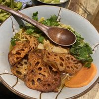 Vegan ramen   at Neko Ramen in Paris