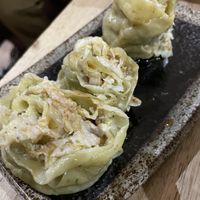 Vegan gyozas  at Neko Ramen in Paris