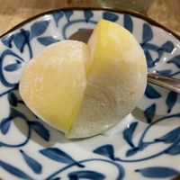 Yuzu mochi  at Neko Ramen in Paris