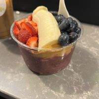 Elvis açaí bowl  at True Juice Cafe in Schenectady