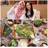 Complete platter  at Keyaki Cafe in Sendai