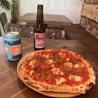 Diavola (without olives). Really, really good! 🤤  at Commune Cafe in Tallinn