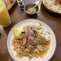 Main dish  at Namas Te in La Paz