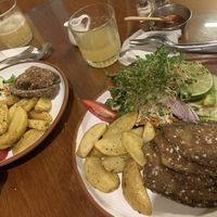 Aubergine Milanese   at Namas Te in La Paz