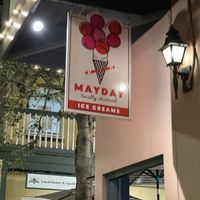 Sign  at Mayday Ice Cream in St Augustine