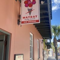Outside   at Mayday Ice Cream in St Augustine