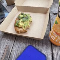 Avocado toast  at Kristina's Kitchen in Millville