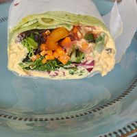 Hummus wrap at Kristina's Kitchen in Millville
