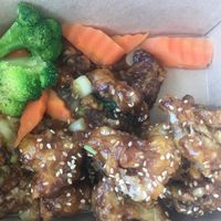 Korean bbq cauliflower at freshroll in Mashpee