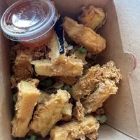 Fried eggplant special  at freshroll in Mashpee