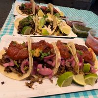 4 Al pastor + 2 yoda + 5 carnitas  at Taco Love in Berlin