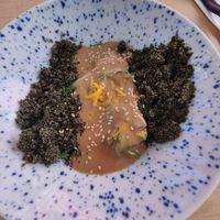 Spinach appetizer at Vegan Ramen Shop - Jana Pawla in Warsaw