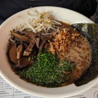 Creamy mushroom ramen at Vegan Ramen Shop - Jana Pawla in Warsaw