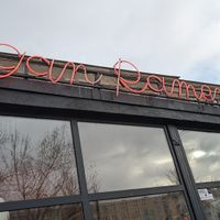 Outside at Vegan Ramen Shop - Jana Pawla in Warsaw