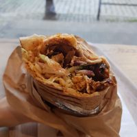 Vegap with burger sauce at Vegab in Poznan