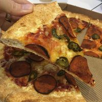 Vegaroni pizza at Pizza Hut - Kings Ave in Paphos