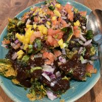 Palak chaat at Woodlands in Gaithersburg