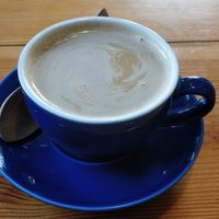 Cashew mylk latte at iVegan Supershop Westlake Hanoi - Healthy Plant Based Cafe in Hanoi