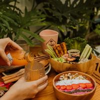 Big big big bowl  at iVegan Supershop Westlake Hanoi - Healthy Plant Based Cafe in Hanoi